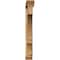 Ekena Millwork Balboa Traditional Smooth Bracket w/ Offset Brace, Western Red Cedar, 5 1/2"W x 36"D x 44"H BKT0604X36X44BOA01SWR - alternate 2